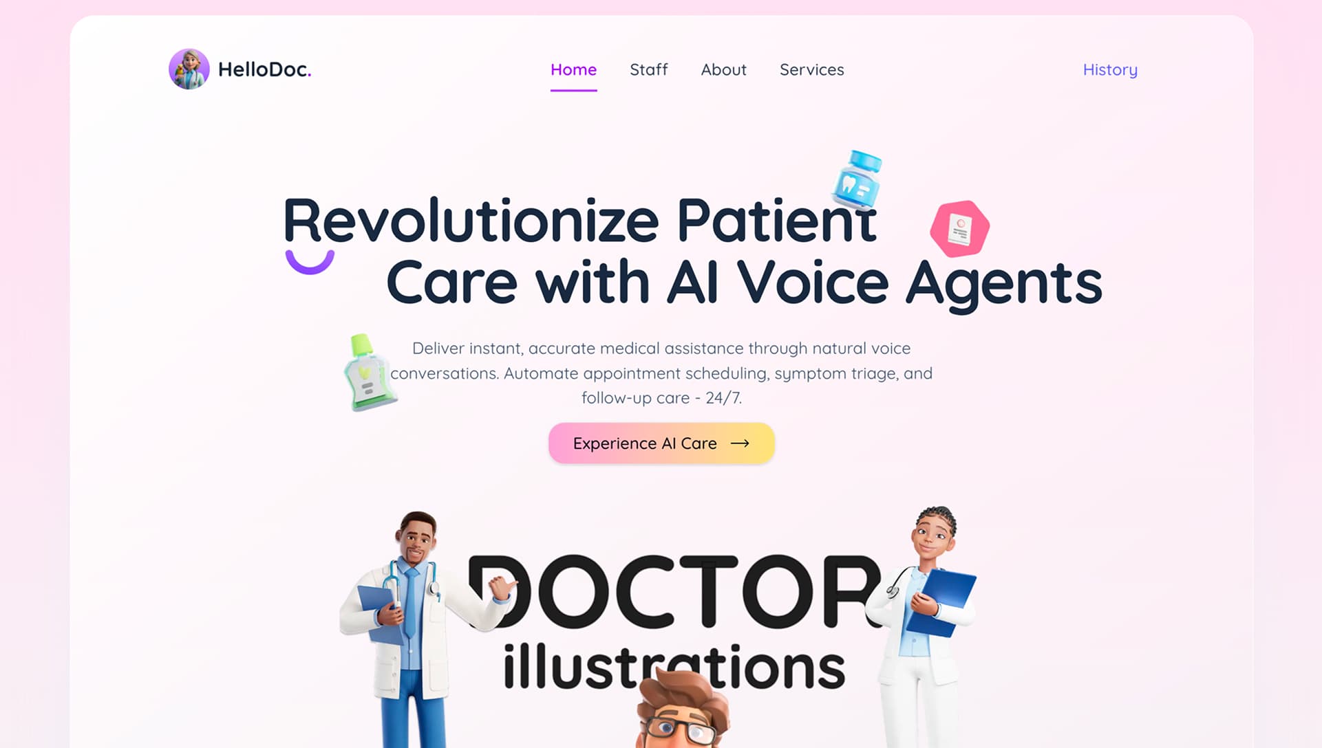 An image of the HelloDoc project.